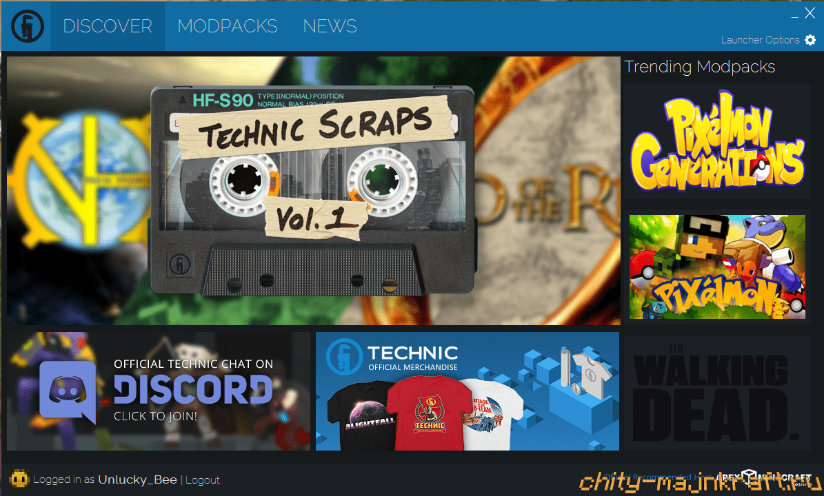 technic minecraft launcher