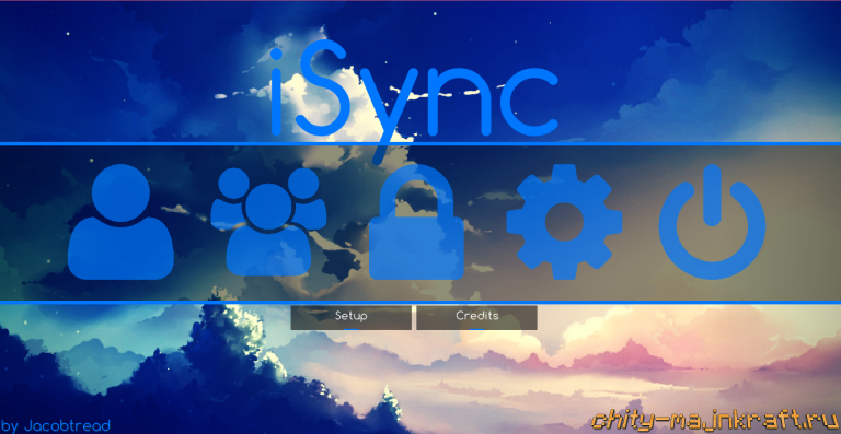 Главное меню чита iSync