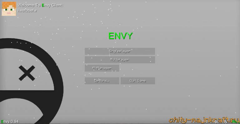 Чит Envy 0.94 для Майнкрафт 1.8