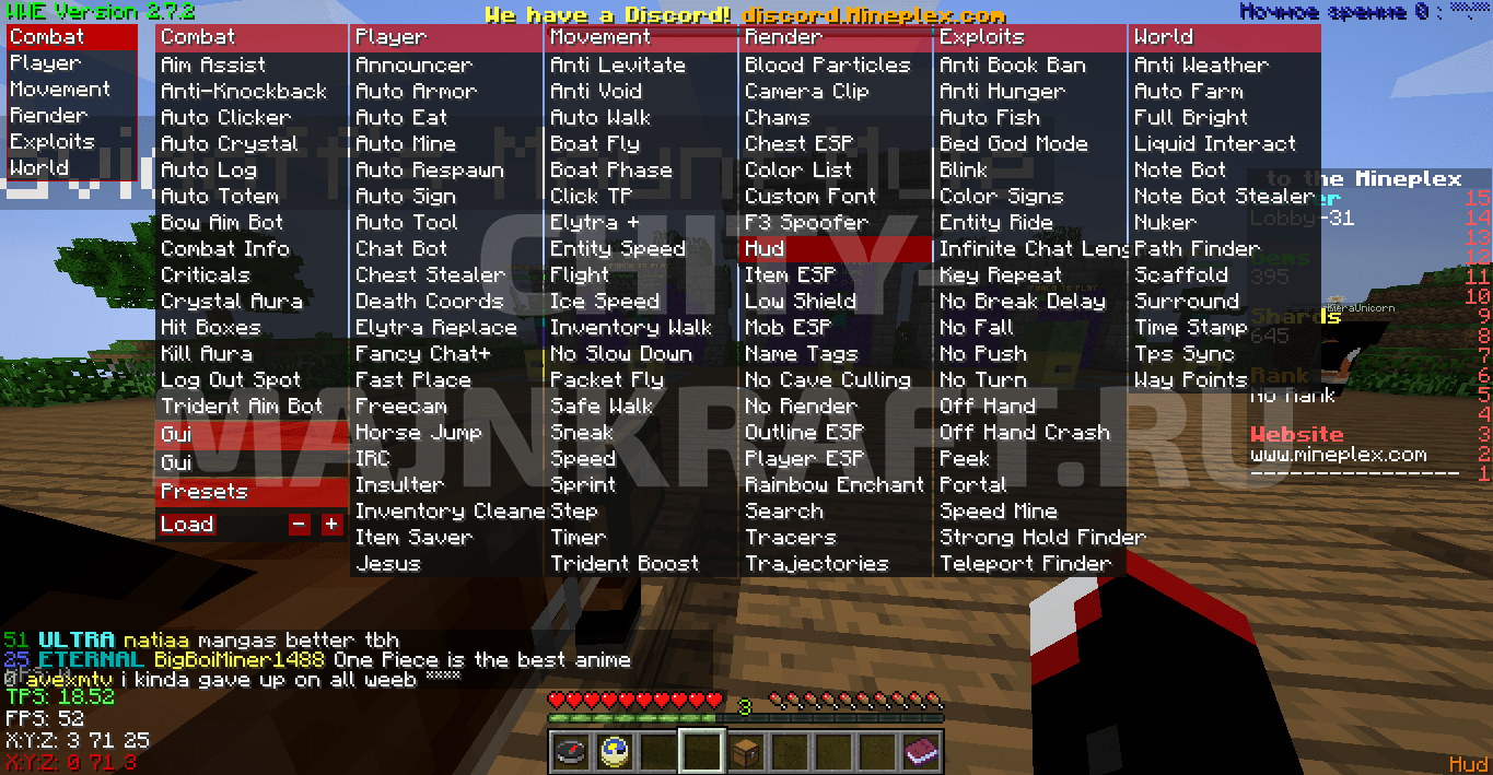 Cheat Wwe For Minecraft 1.13.2